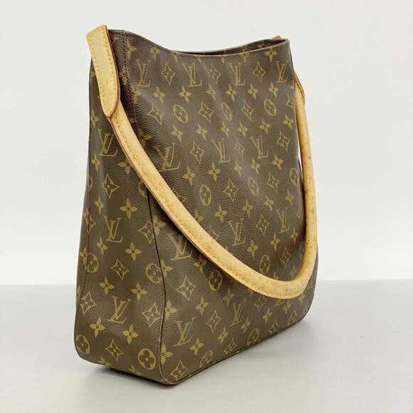 Louis Vuitton Monogram Looping GM Shoulder Bag M51145 Brown Women's - Picture 2 of 11